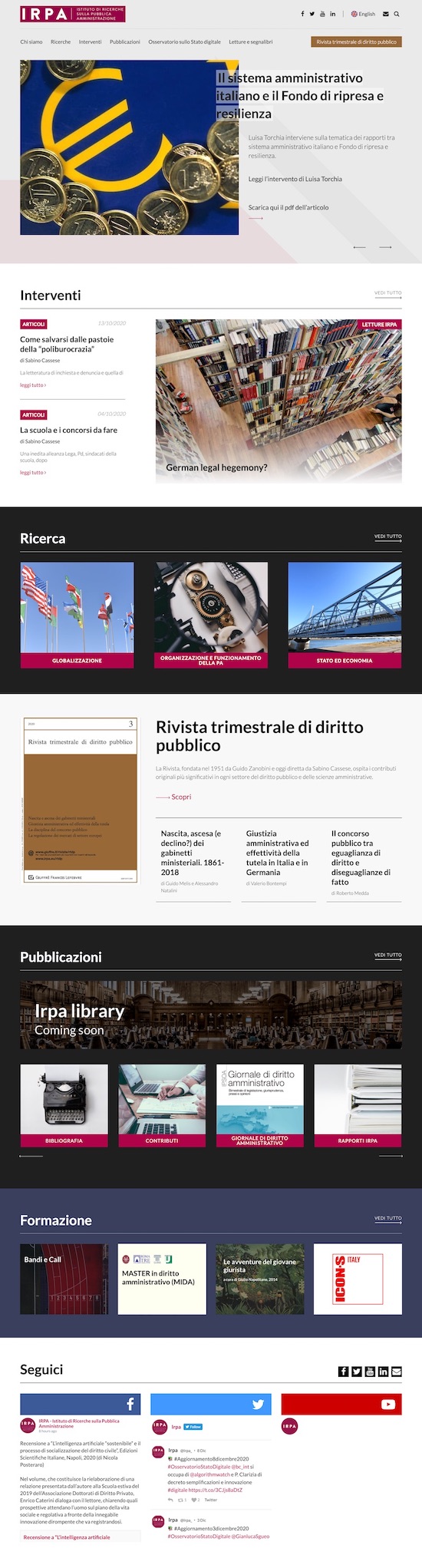 IRPA (Istituto di Ricerca sulla Pubblica Amministrazione)